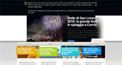 Desktop Screenshot of news.ricercahotel.com